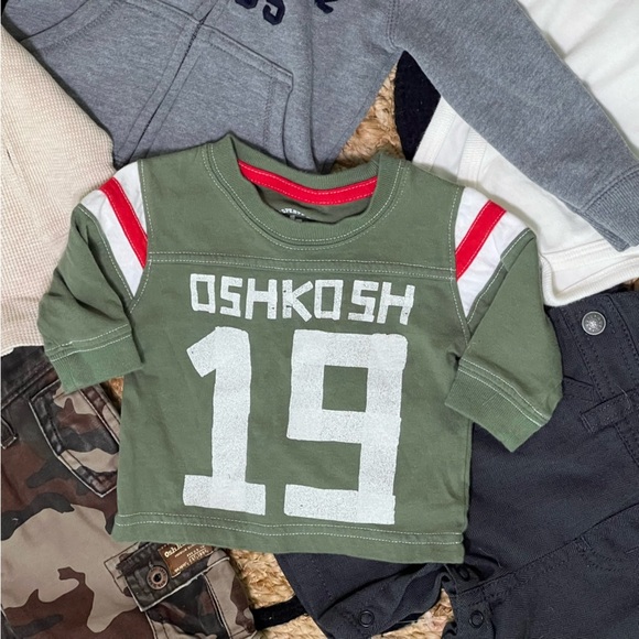 Baby boy OshKosh B'gosh quality cotton bundle no flaws size 3 months & 9 months - Picture 4 of 13